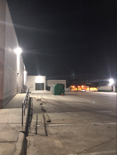 ProSource Power - After – 3/80 watt LED Side of Building Parking Lot