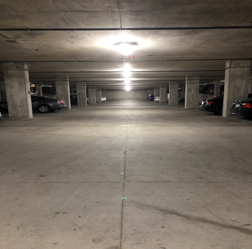 ProSource Power - After – 4/50 watt LED Parking Garage