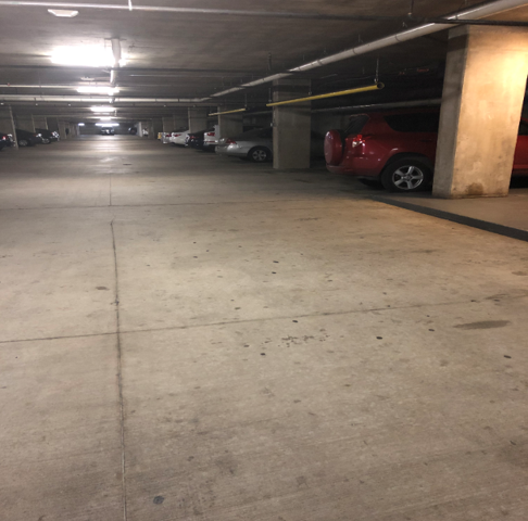 ProSource Power - Before – 8/64watt Fluorescent Tubes Parking Garage