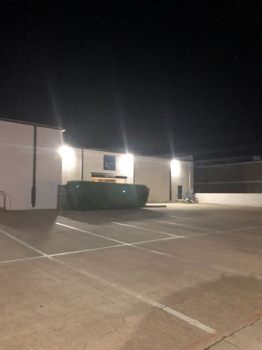 ProSource Power - After – 2/150 watt LED Front of Building Parking Lot