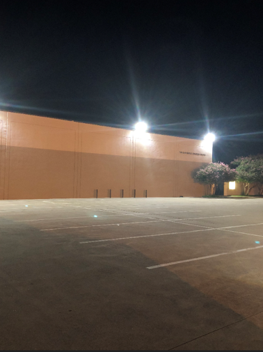 ProSource Power - LEDs Side of Building Parking Lot