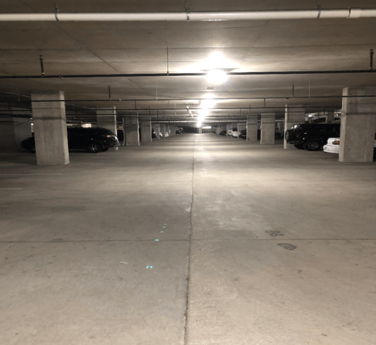 ProSource Power - After – 7/50 watt LED Parking Garage