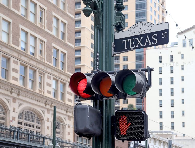 A Streetlight Of Main Street Corridor Taxes